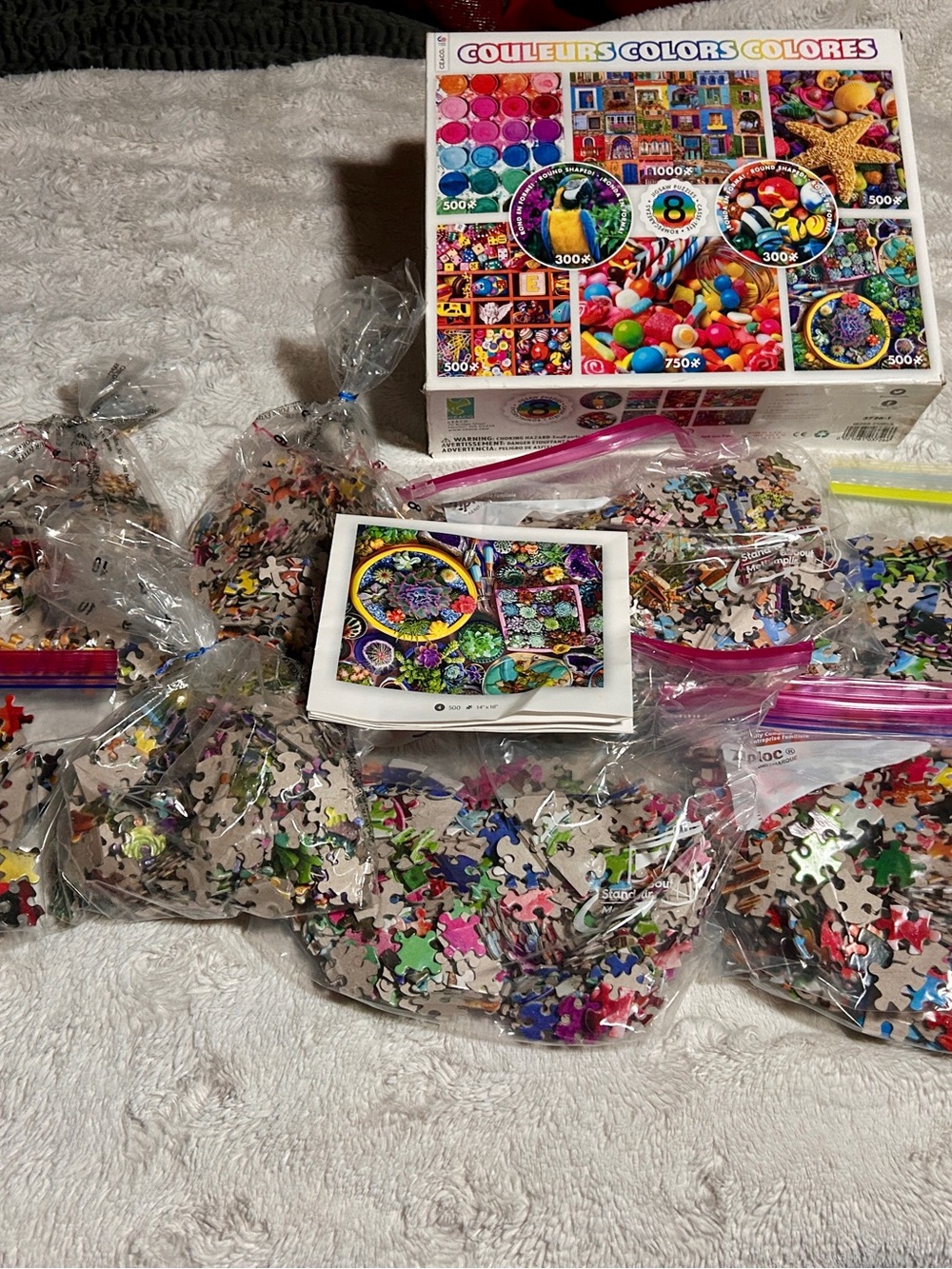 8-Scene Colorful Puzzle Set complete - Picture 5 of 16